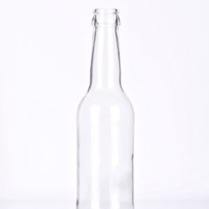 Bouteille de bière en verre 75cl Blanche pour Couronne 26mm ou fermeture  mécanique