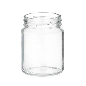 Pot verre standard cylindrique bague 48TO 106 mL Verre Blanc Cylindrique