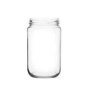 Pot verre standard cylindrique bague 82TO 750 mL Verre Blanc Cylindrique