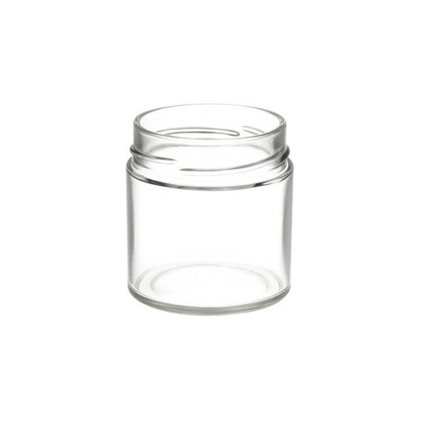 Pot verre premium droit jupe haute bague 66TOD 212 mL Verre Blanc Cylindrique