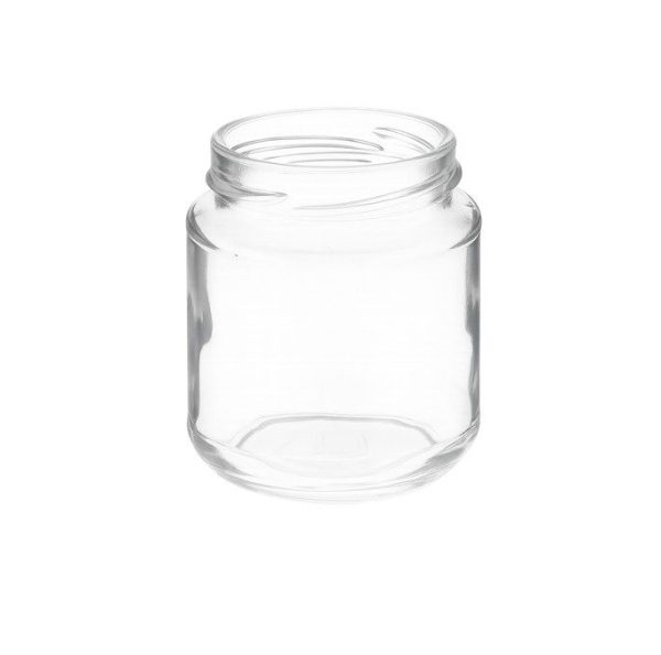Pot verre standard cylindrique bague 53TO 106 mL Verre Blanc Cylindrique Bas