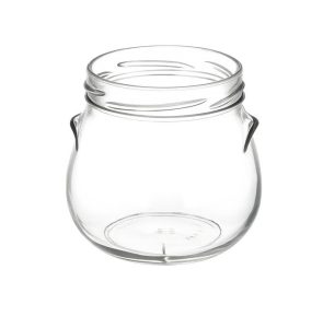 Pot verre à anses bague 100TO 640 mL Verre Blanc Marmite