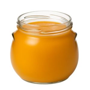 Pot verre à anses bague 100TO 640 mL Verre Blanc Marmite remplis soupe