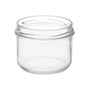 Pot verre bonta bague protégée 82TO 262 mL Verre Blanc Cylindrique