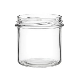 Pot verre droit bague protégée 63TO 130 mL Verre Blanc Cylindrique