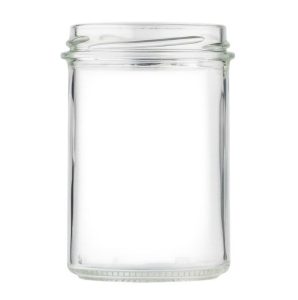 Pot verre droit bague protégée 63TO 228 mL Verre Blanc Cylindrique