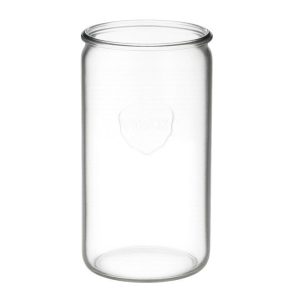 Pot verre Weck cylindrique, diamètre 100mm 1590 mL Verre Blanc Cylindrique