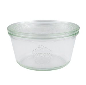 Pot verre Weck droit, diamètre 100mm 290 mL Verre Blanc Droit