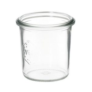 Pot verre Weck droit, diamètre 60mm 140 mL Verre Blanc Droit