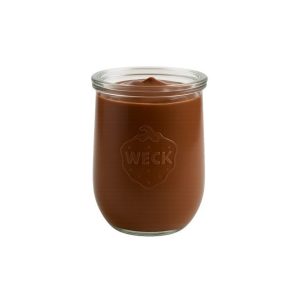 Pot verre Weck tulipe, diamètre 100mm 1062 mL Verre Blanc Tulipe chocolat