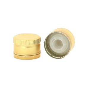 Bouchon PP31.5 lisse aluminium verseur